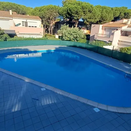 L'ecrin Du Sud 4p Elegant, Clim , Piscine, 50m Village Naturiste Апартаменти